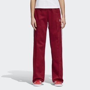Adidas Maroon superstar pants
